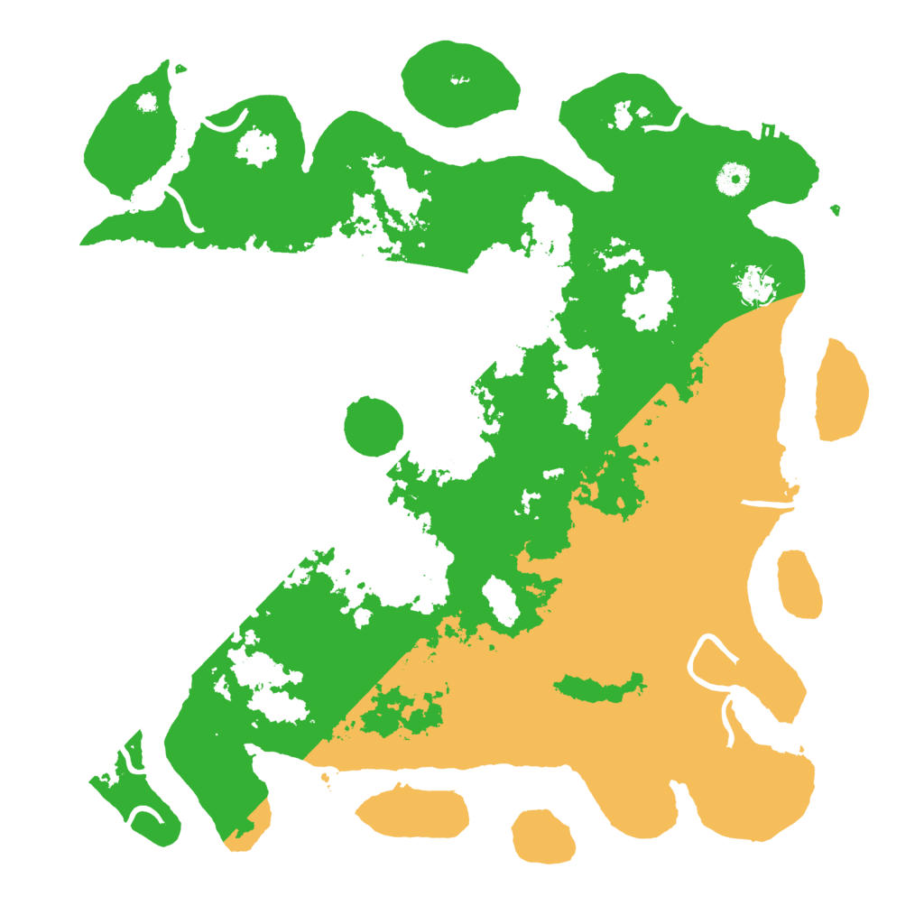 Biome Rust Map: Procedural Map, Size: 4250, Seed: 1210979593