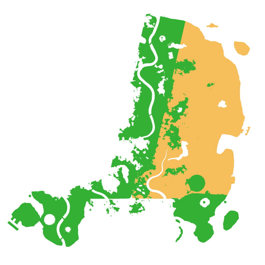 Biome Rust Map: Procedural Map, Size: 4250, Seed: 376175632