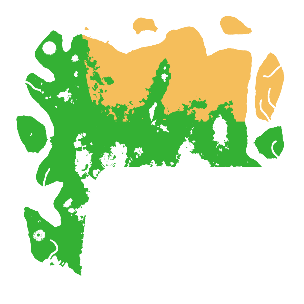 Biome Rust Map: Procedural Map, Size: 4000, Seed: 626377