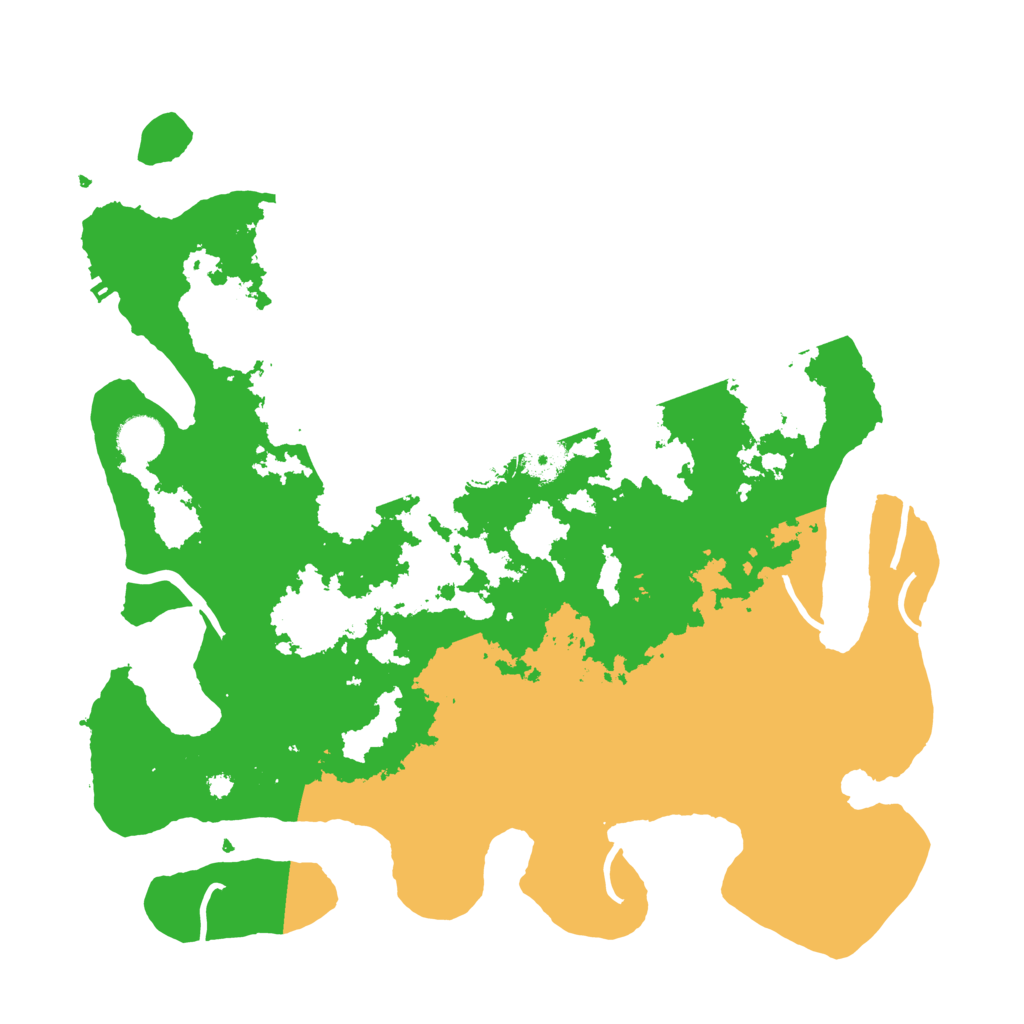 Biome Rust Map: Procedural Map, Size: 3850, Seed: 1457557547