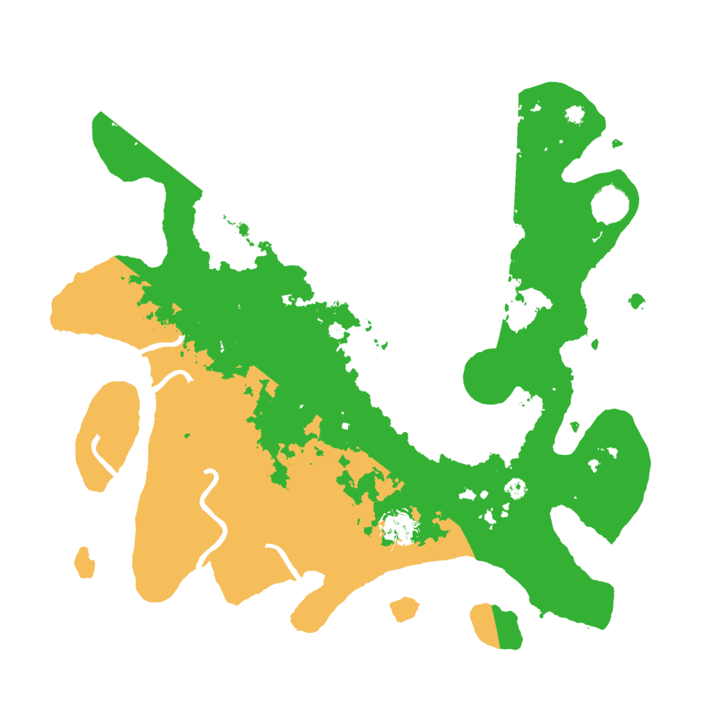 Biome Rust Map: Procedural Map, Size: 3500, Seed: 678321