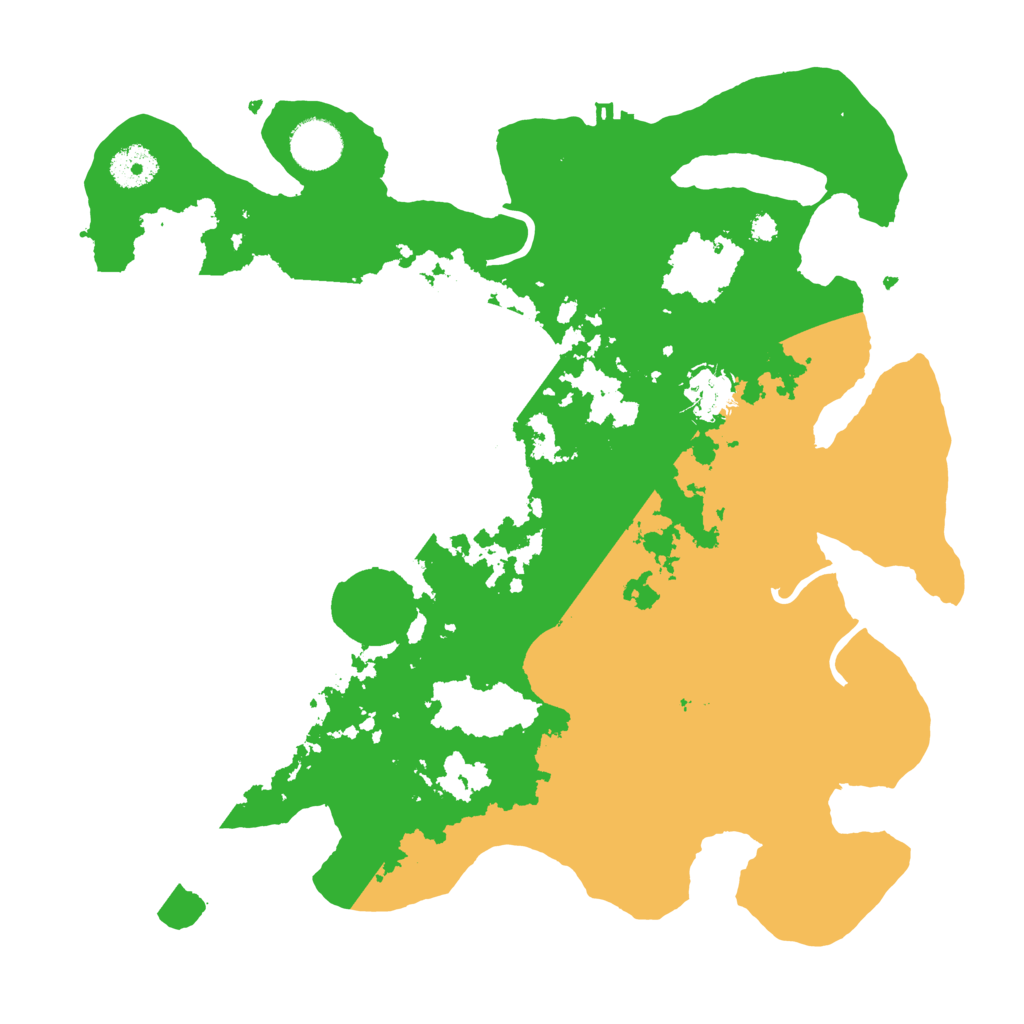 Biome Rust Map: Procedural Map, Size: 3500, Seed: 1718228653