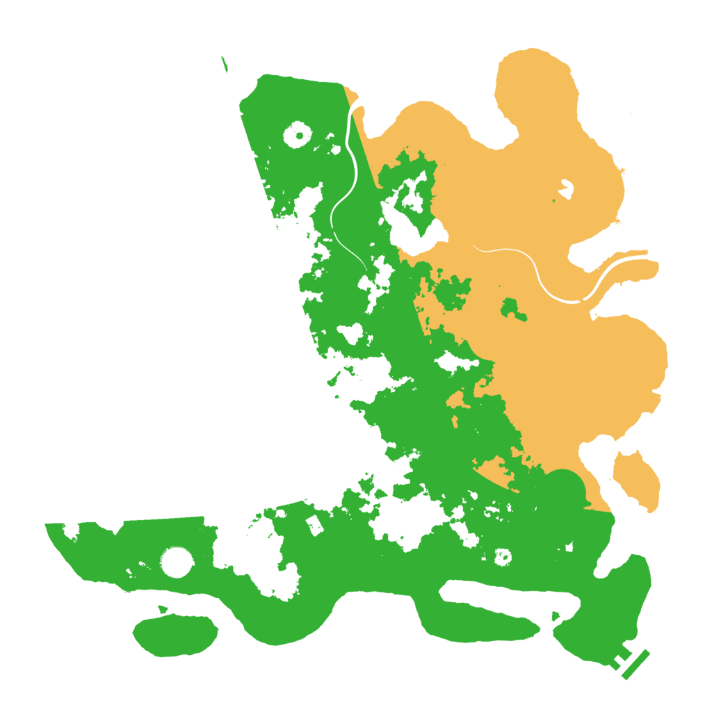Biome Rust Map: Procedural Map, Size: 4000, Seed: 356726134