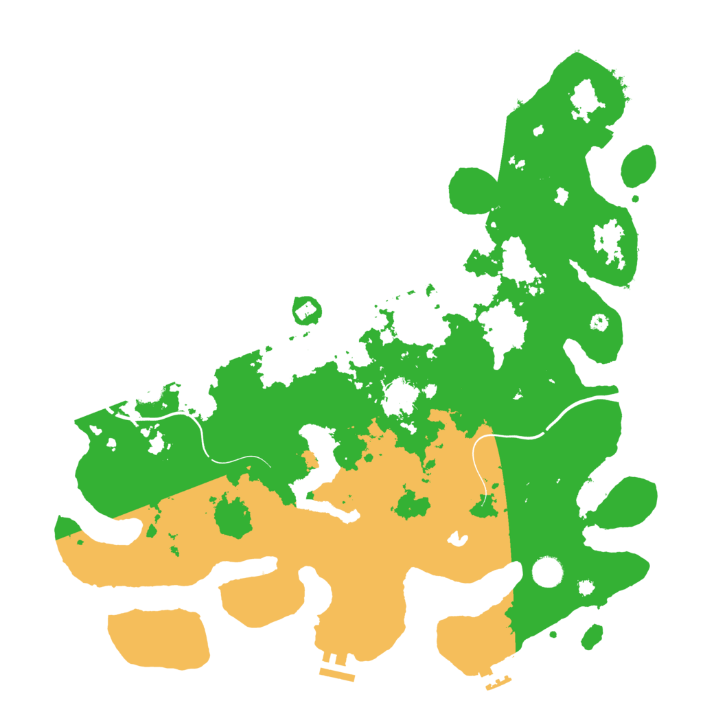 Biome Rust Map: Procedural Map, Size: 4000, Seed: 914384805