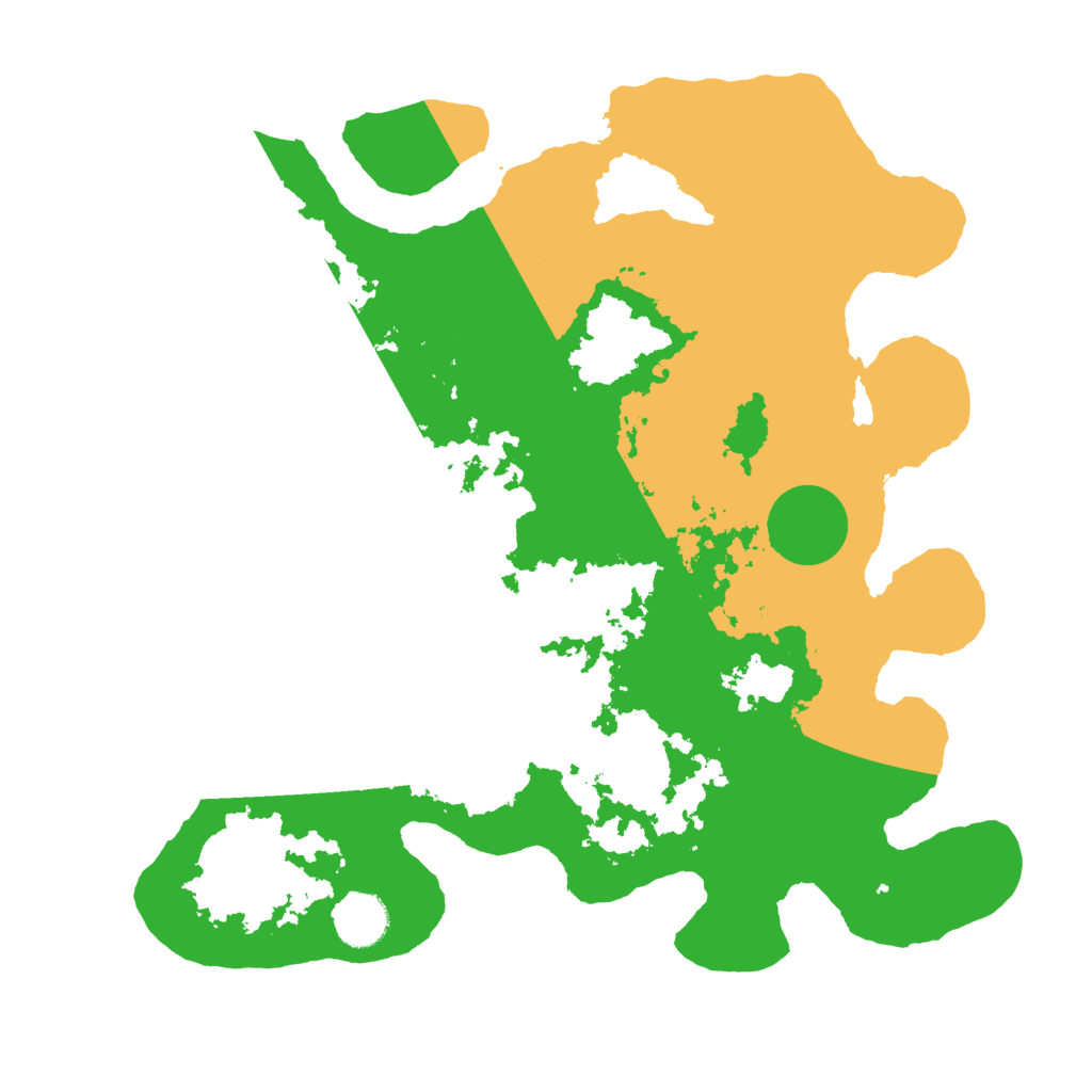 Biome Rust Map: Barren, Size: 3600, Seed: 14022022