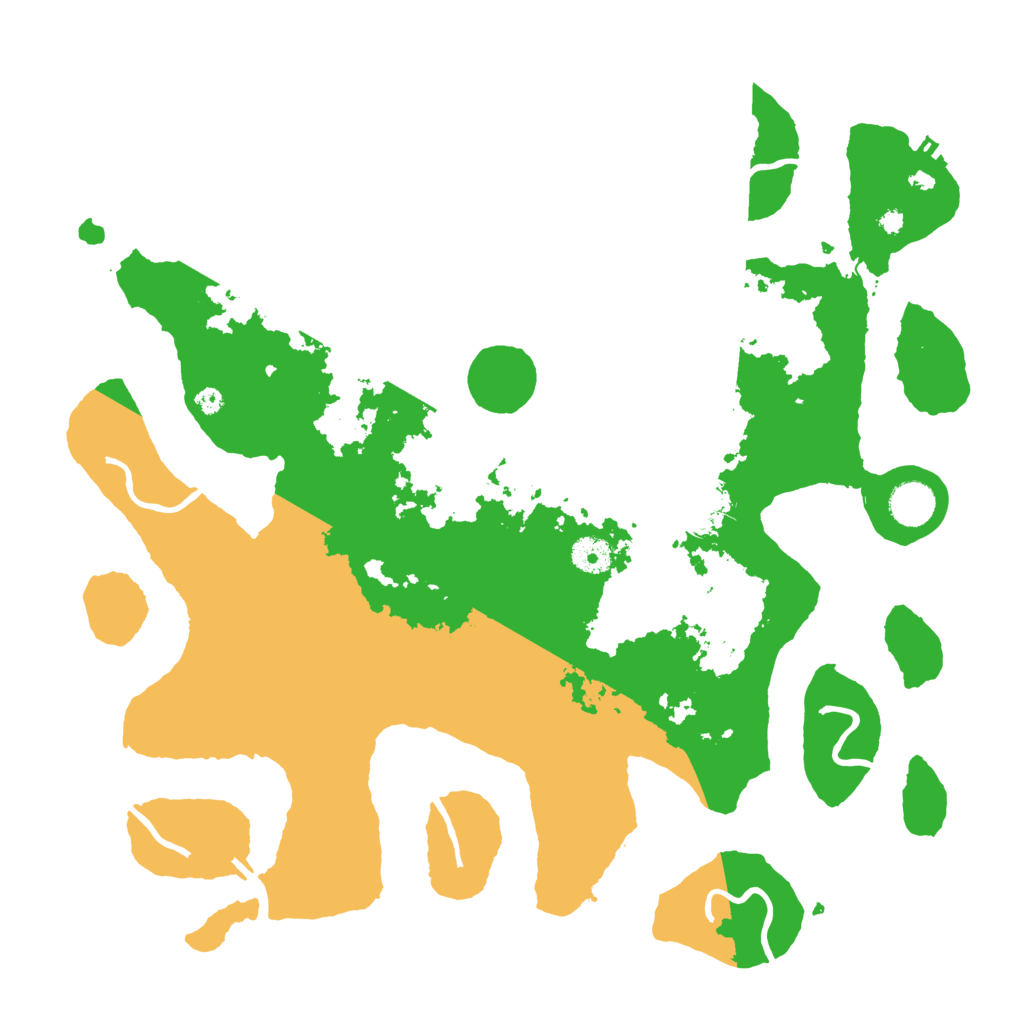 Biome Rust Map: Procedural Map, Size: 4000, Seed: 882260