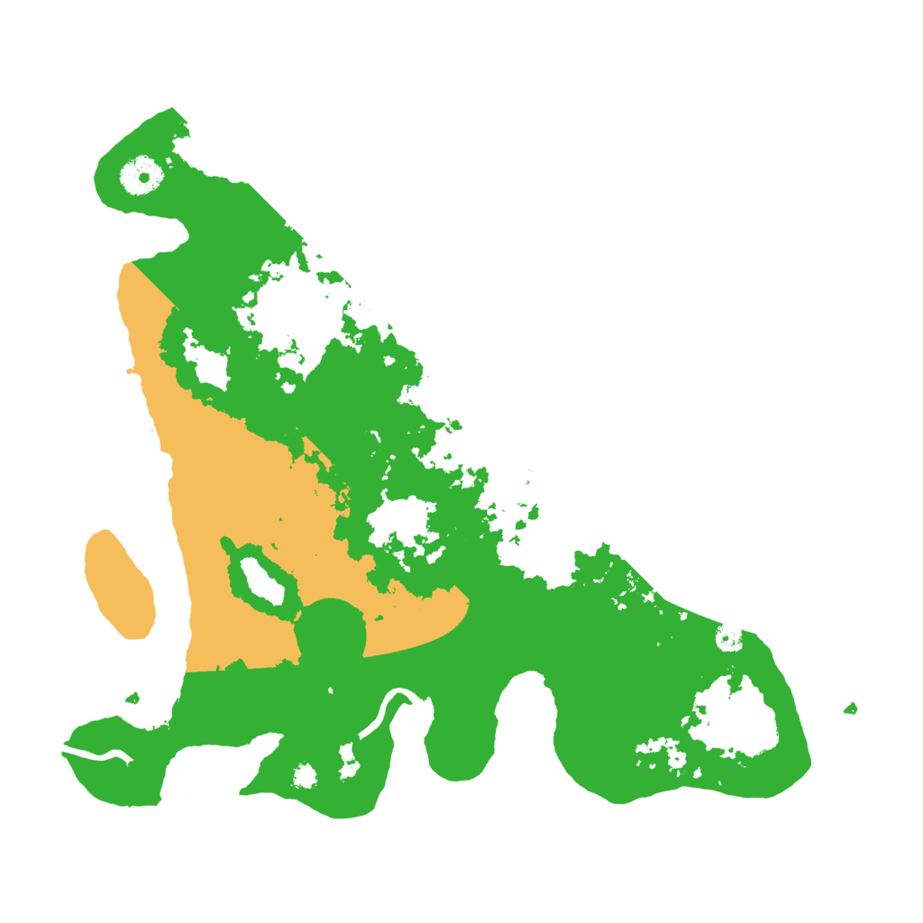 Biome Rust Map: Procedural Map, Size: 3500, Seed: 1720440687