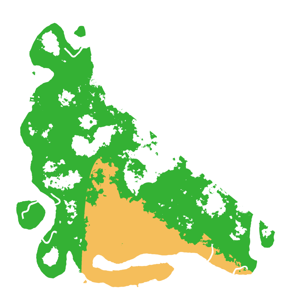 Biome Rust Map: Procedural Map, Size: 4500, Seed: 1585328885