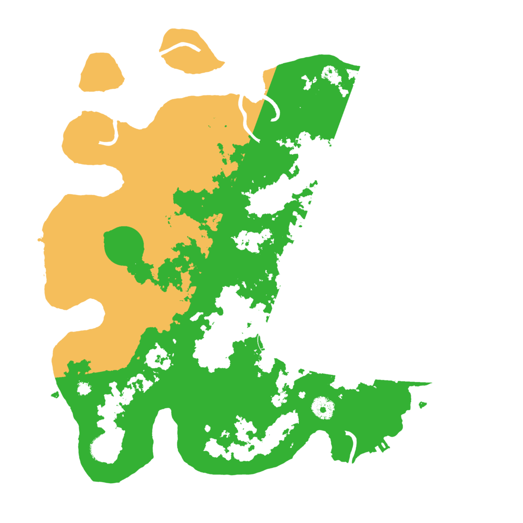 Biome Rust Map: Procedural Map, Size: 3500, Seed: 625405082