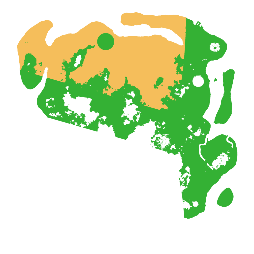 Biome Rust Map: Procedural Map, Size: 3950, Seed: 1256334112