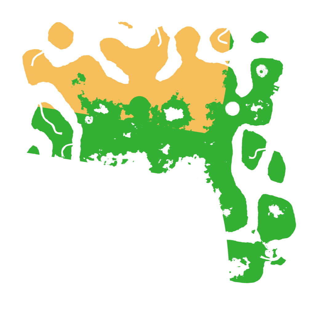 Biome Rust Map: Procedural Map, Size: 4000, Seed: 40678857