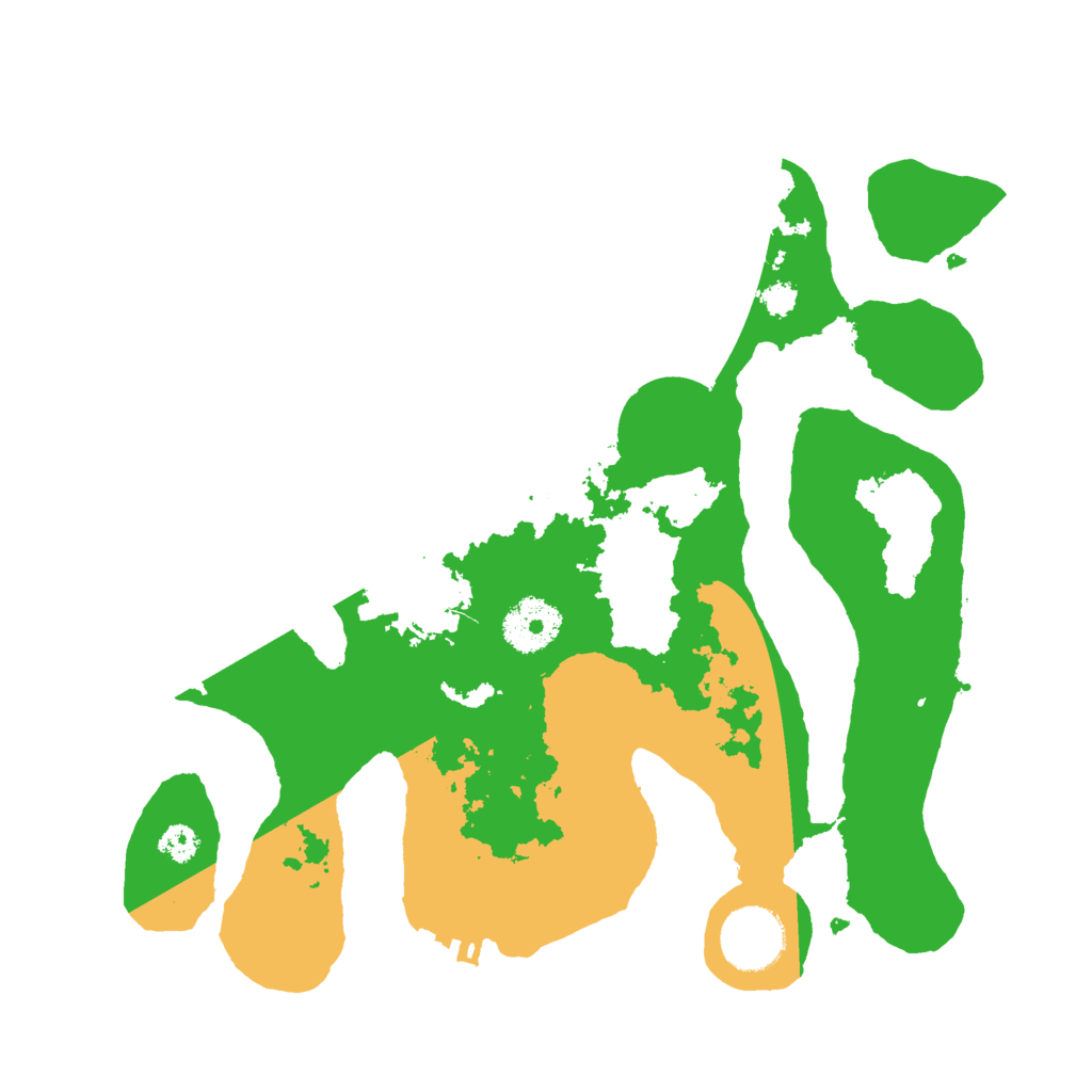 Biome Rust Map: Procedural Map, Size: 3000, Seed: 2718328