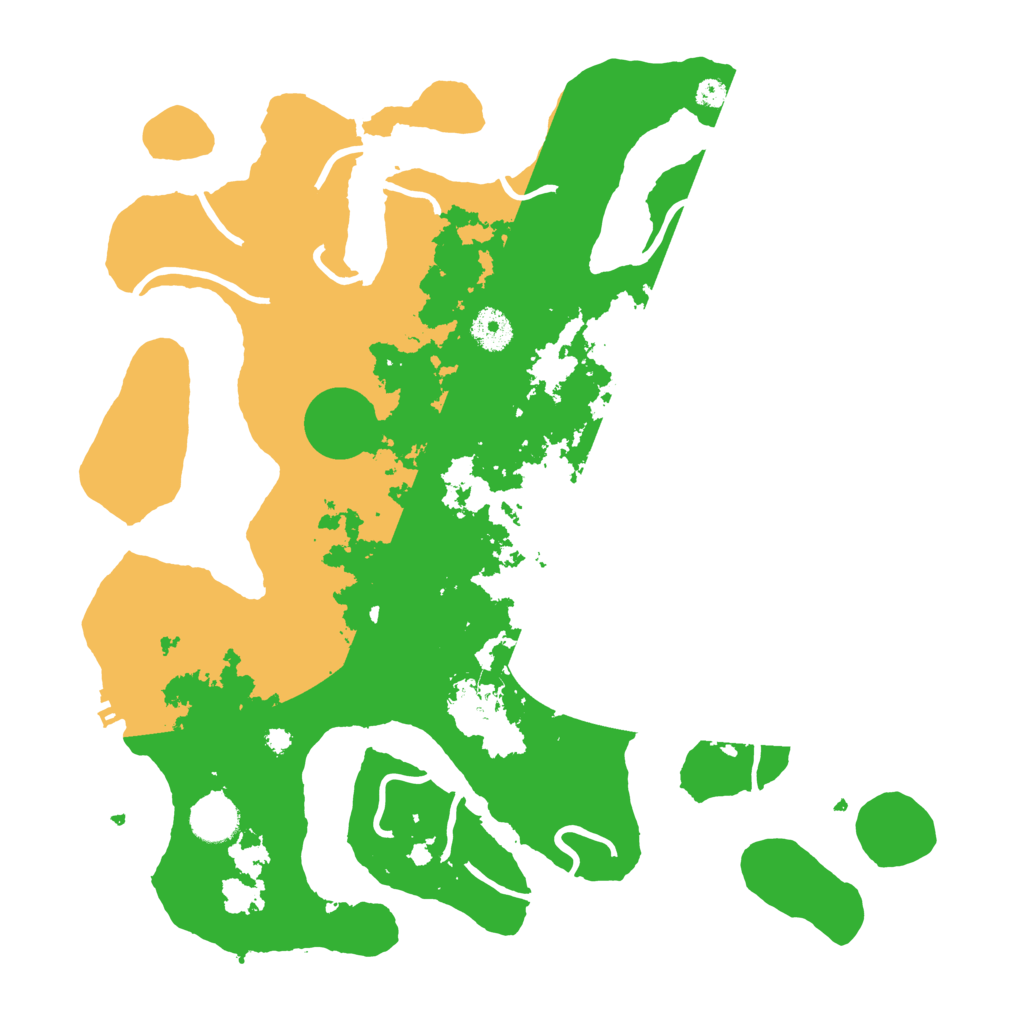 Biome Rust Map: Procedural Map, Size: 3750, Seed: 118475316