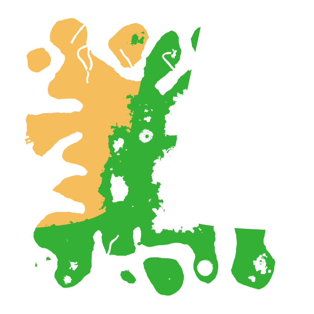 Biome Rust Map: Procedural Map, Size: 3550, Seed: 61764