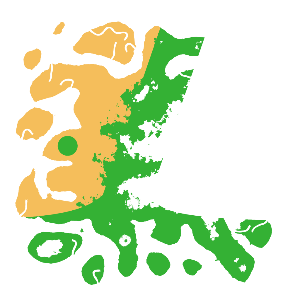Biome Rust Map: Procedural Map, Size: 4000, Seed: 43558