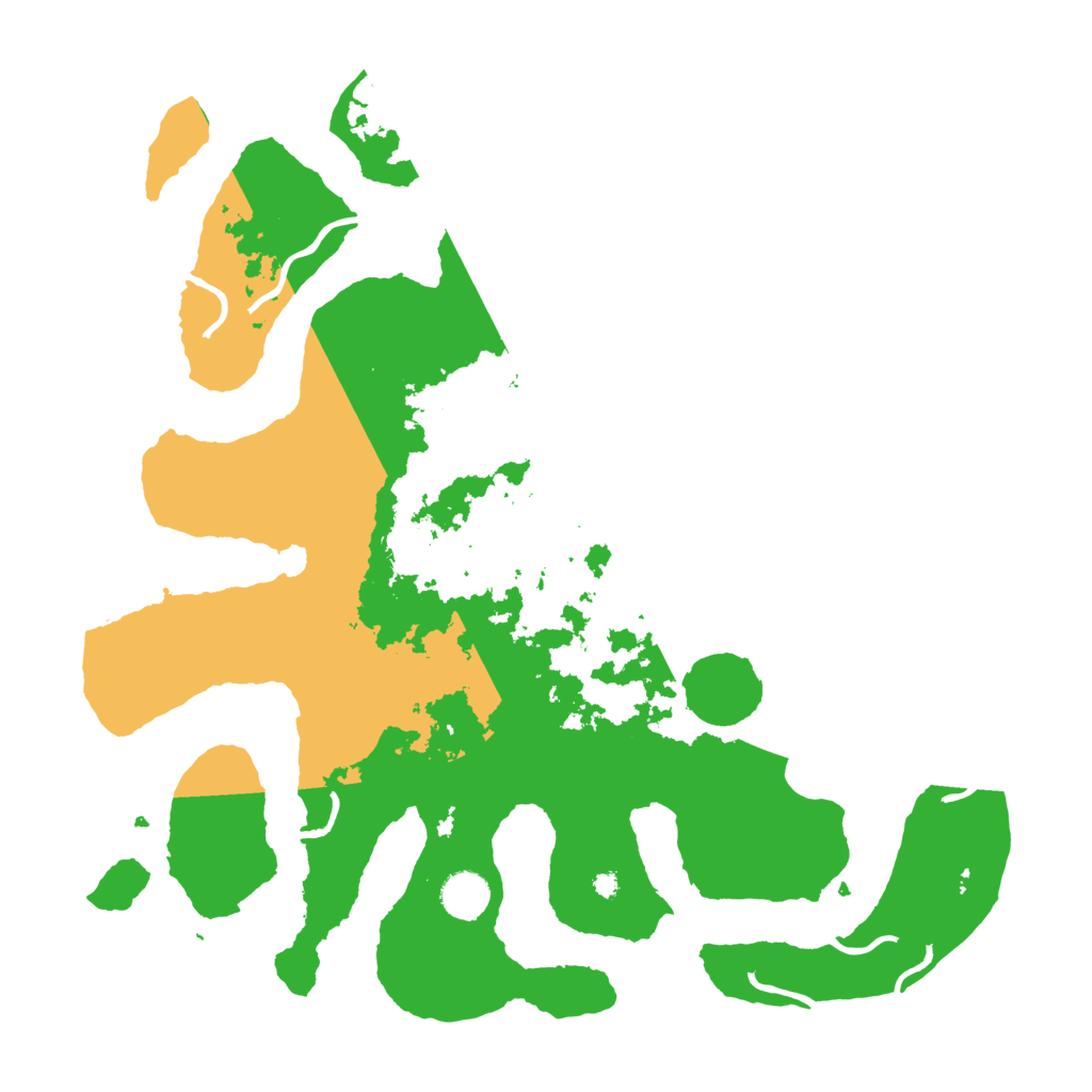 Biome Rust Map: Procedural Map, Size: 4000, Seed: 734970