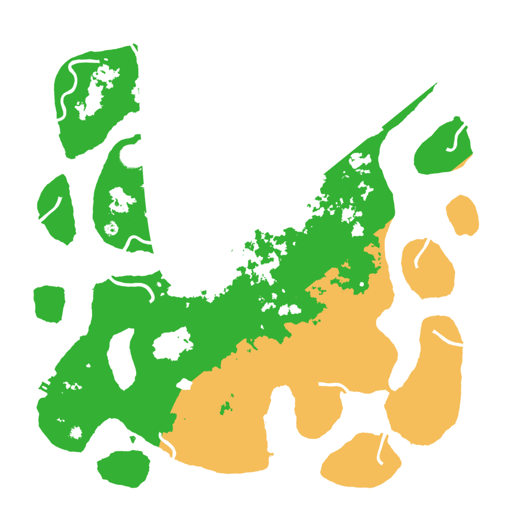 Biome Rust Map: Procedural Map, Size: 3850, Seed: 150830332