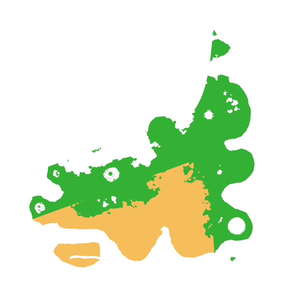 Biome Rust Map: Procedural Map, Size: 3000, Seed: 6255654