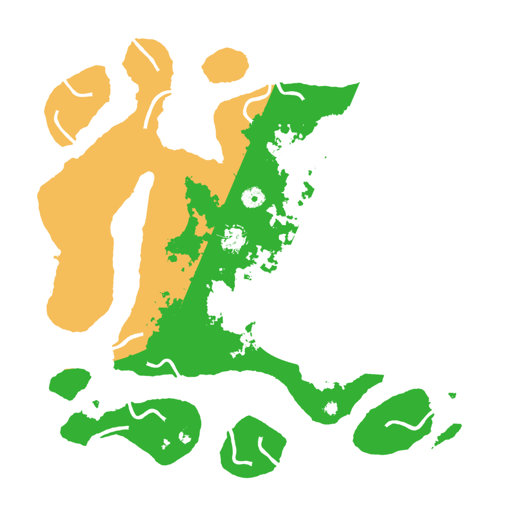 Biome Rust Map: Procedural Map, Size: 3550, Seed: 162049