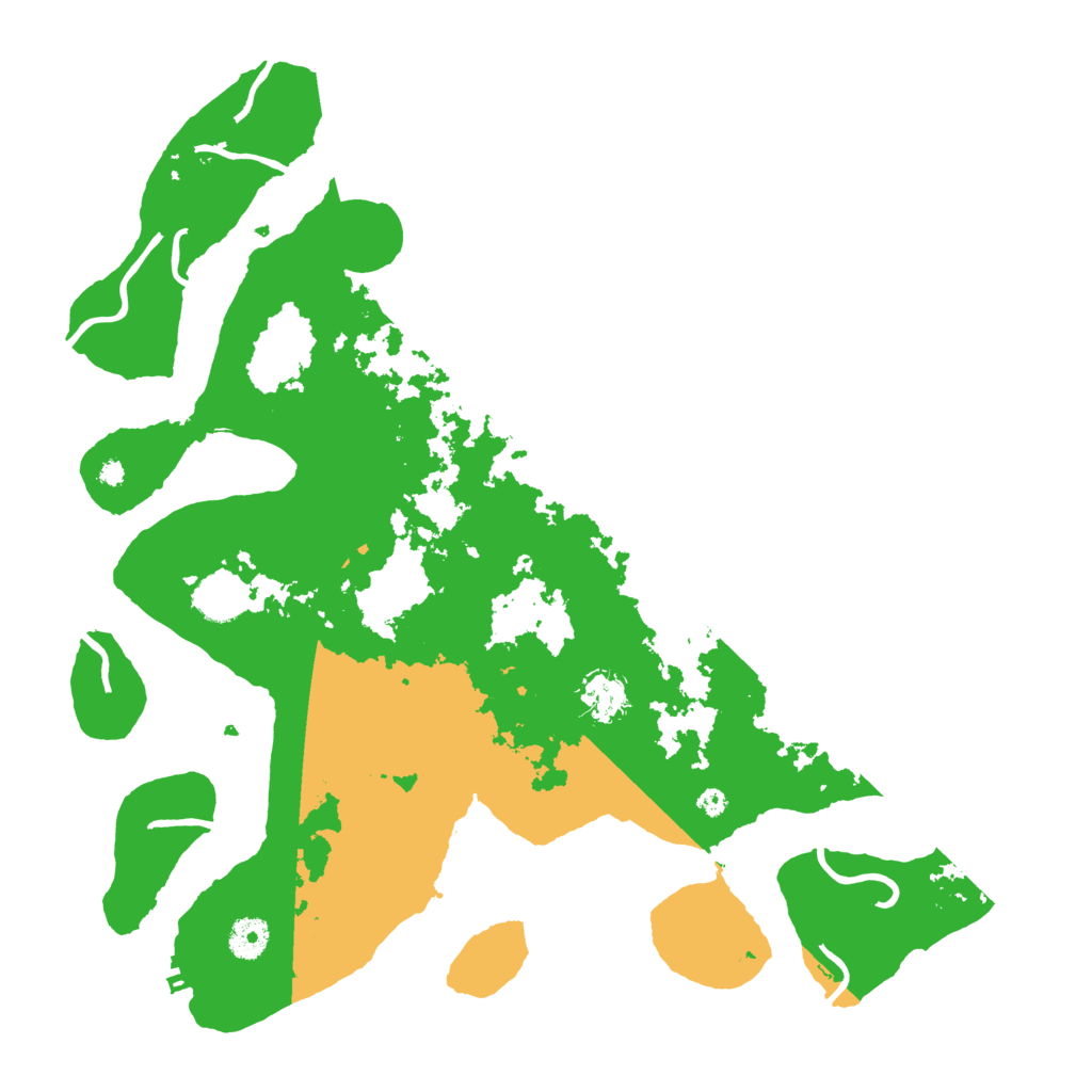 Biome Rust Map: Procedural Map, Size: 4000, Seed: 111693