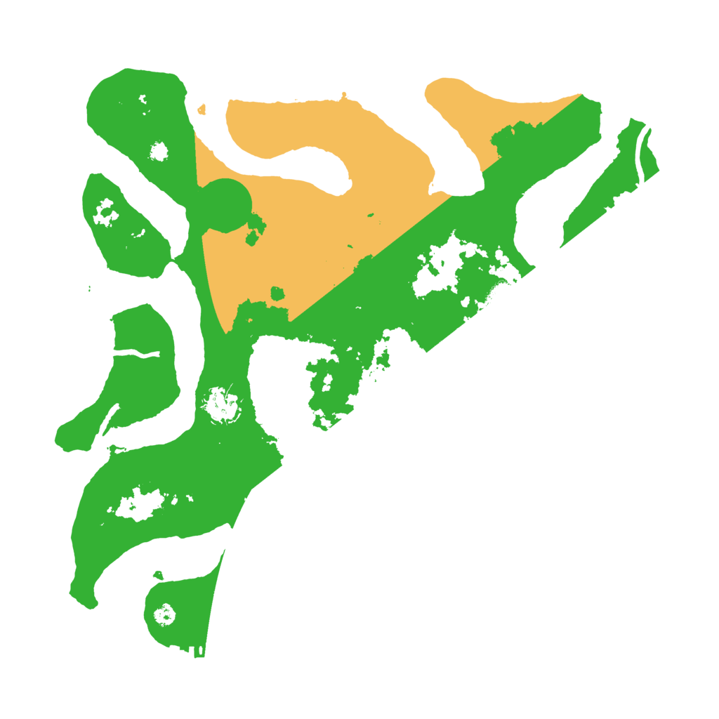 Biome Rust Map: Procedural Map, Size: 3550, Seed: 600363