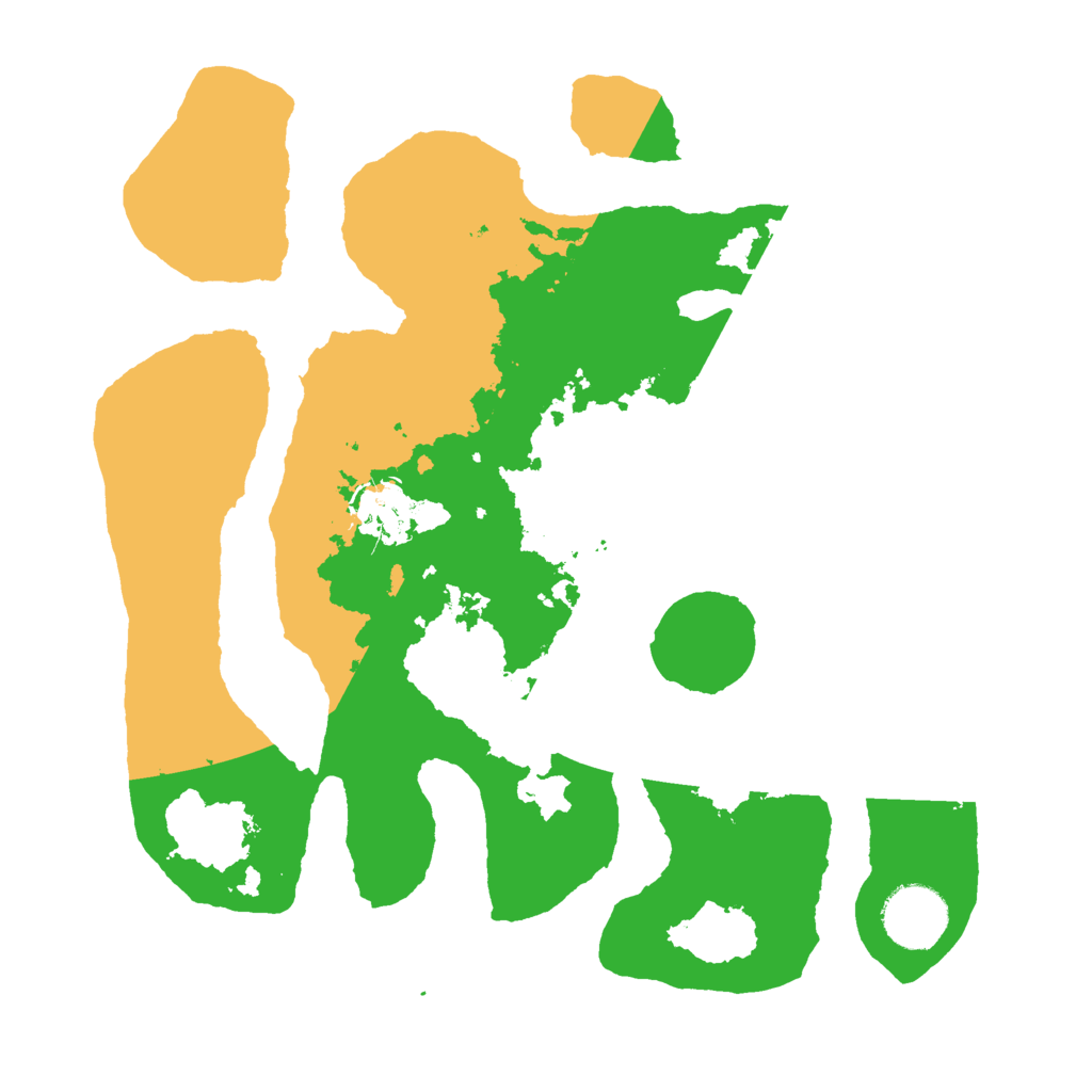 Biome Rust Map: Barren, Size: 3000, Seed: 5555