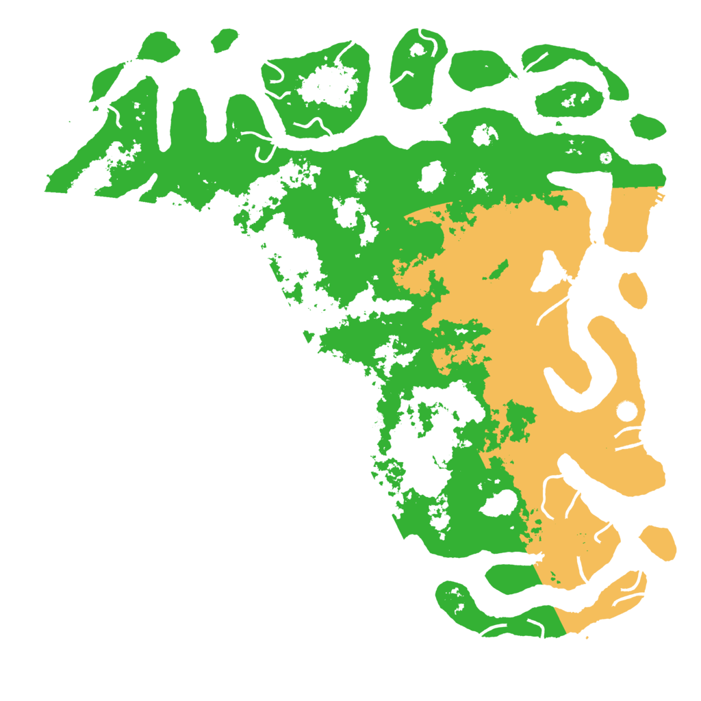 Biome Rust Map: Procedural Map, Size: 6000, Seed: 12306906