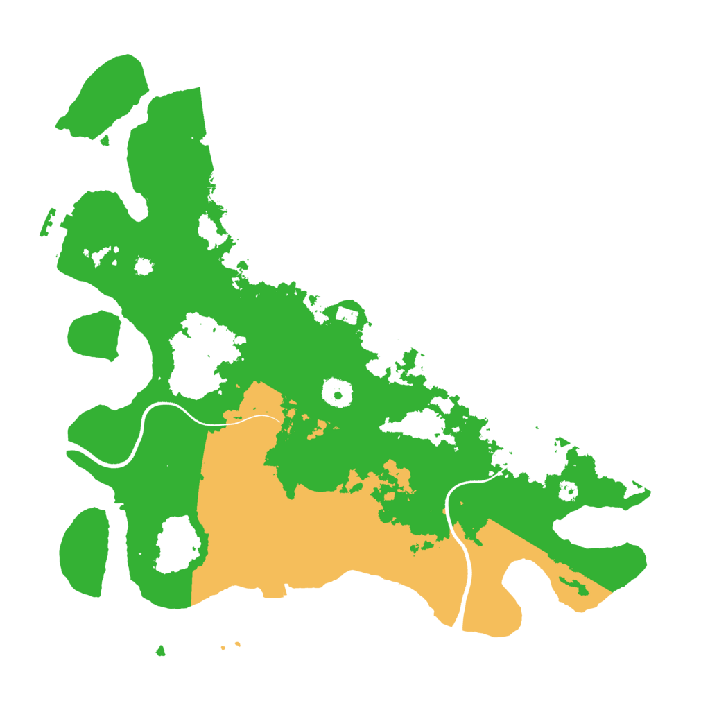 Biome Rust Map: Procedural Map, Size: 3554, Seed: 271631331
