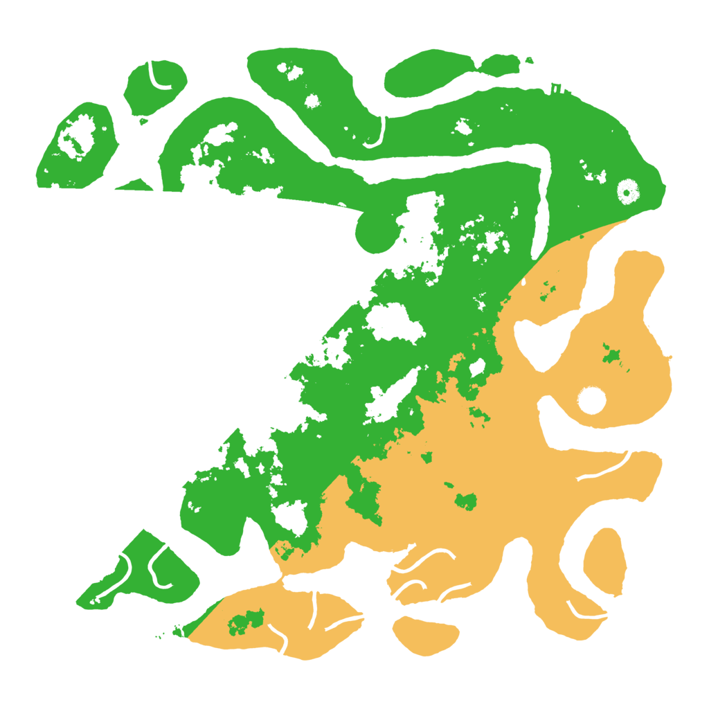 Biome Rust Map: Procedural Map, Size: 4500, Seed: 46586896