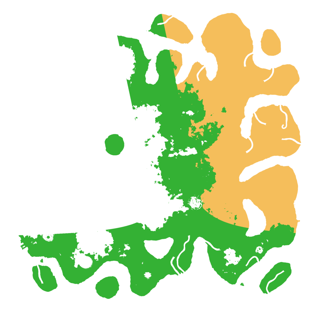 Biome Rust Map: Procedural Map, Size: 4500, Seed: 4303982