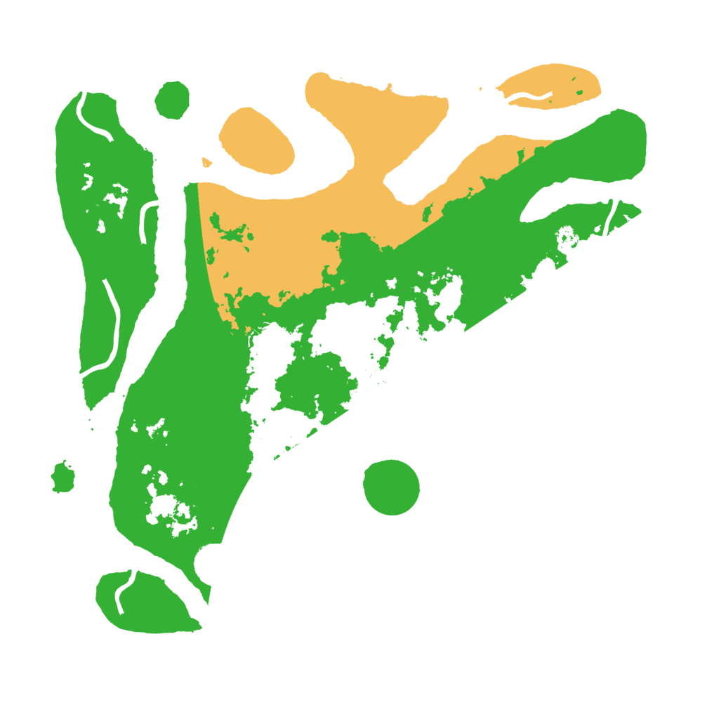 Biome Rust Map: Procedural Map, Size: 3500, Seed: 2675183