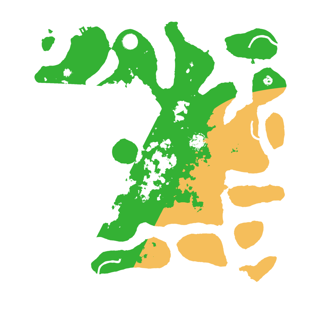 Biome Rust Map: Procedural Map, Size: 3500, Seed: 789653