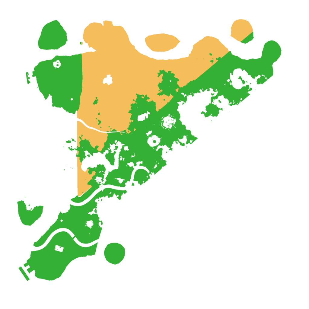 Biome Rust Map: Procedural Map, Size: 4000, Seed: 676185