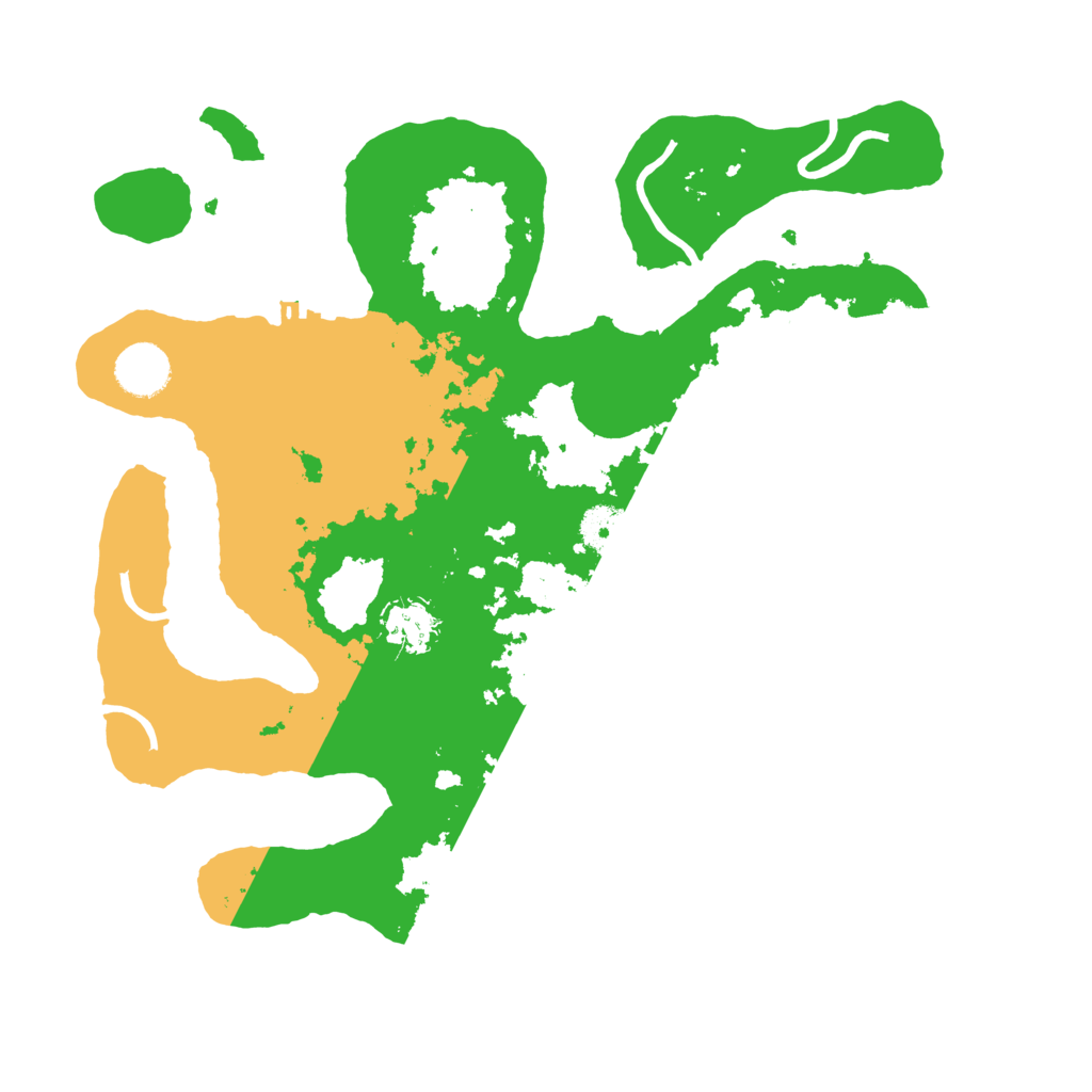 Biome Rust Map: Procedural Map, Size: 3550, Seed: 670328