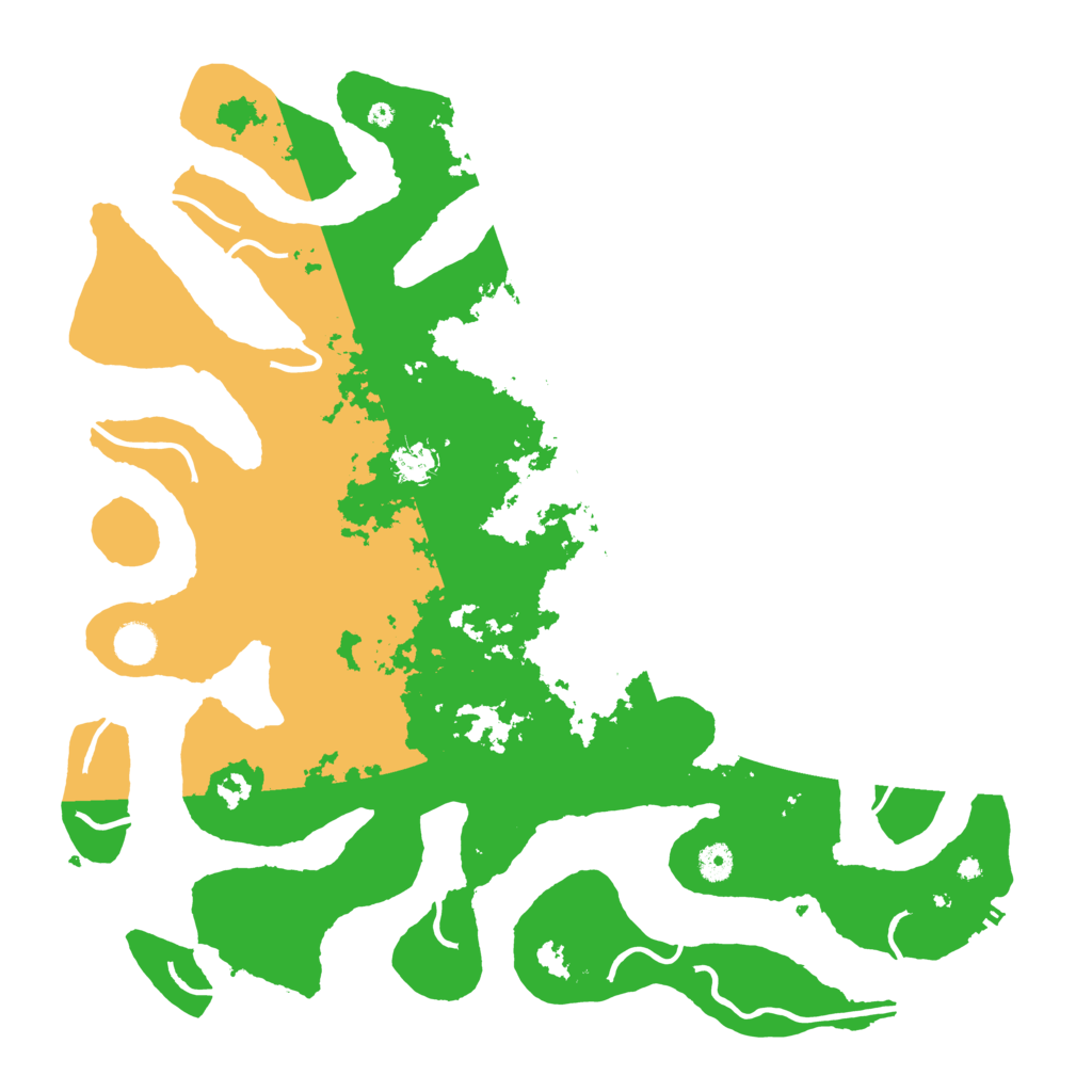 Biome Rust Map: Procedural Map, Size: 4500, Seed: 4643004