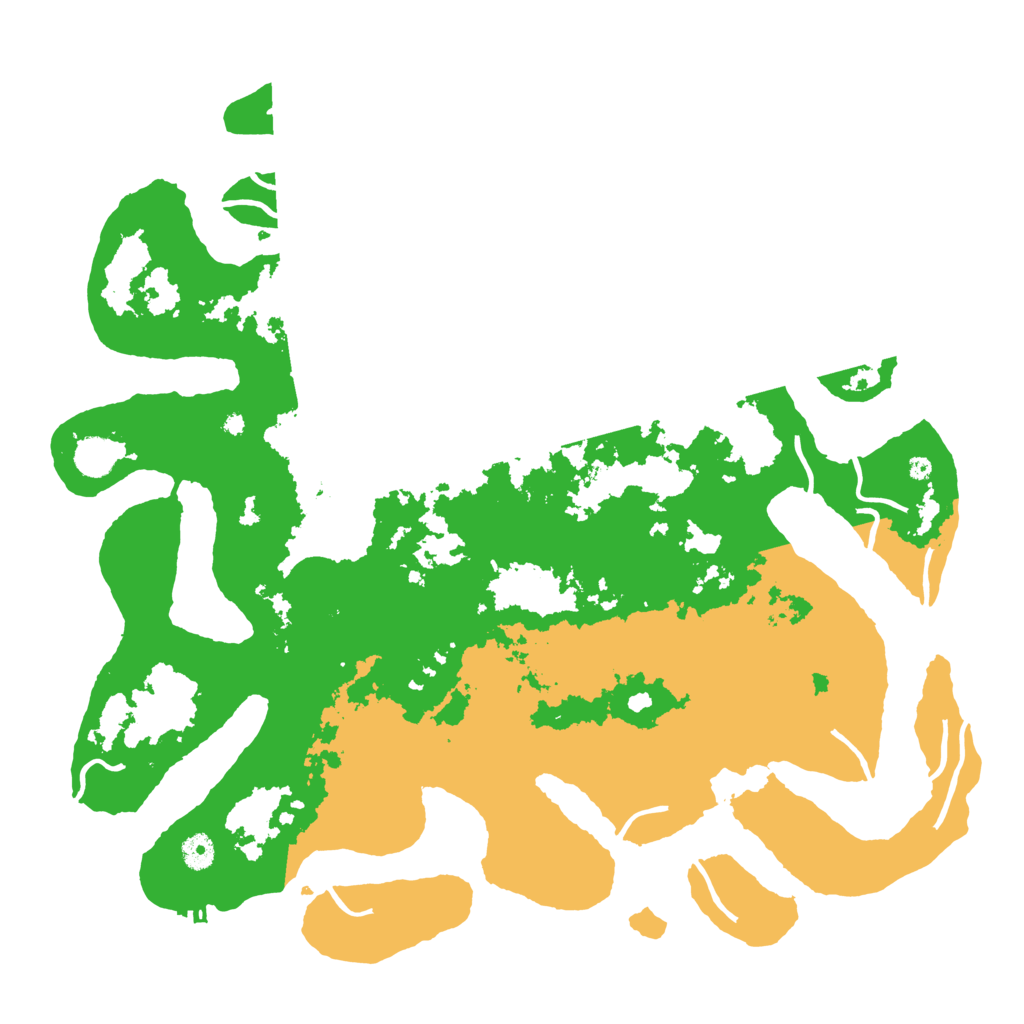 Biome Rust Map: Procedural Map, Size: 4500, Seed: 5321052