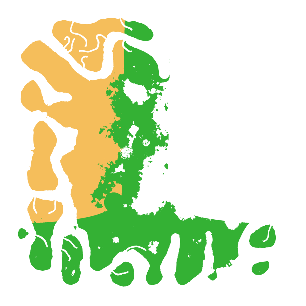 Biome Rust Map: Procedural Map, Size: 4500, Seed: 6175416