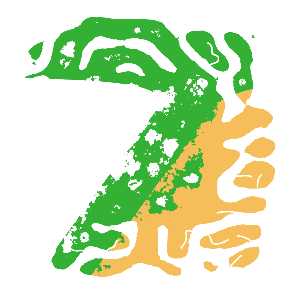 Biome Rust Map: Procedural Map, Size: 4500, Seed: 4636500