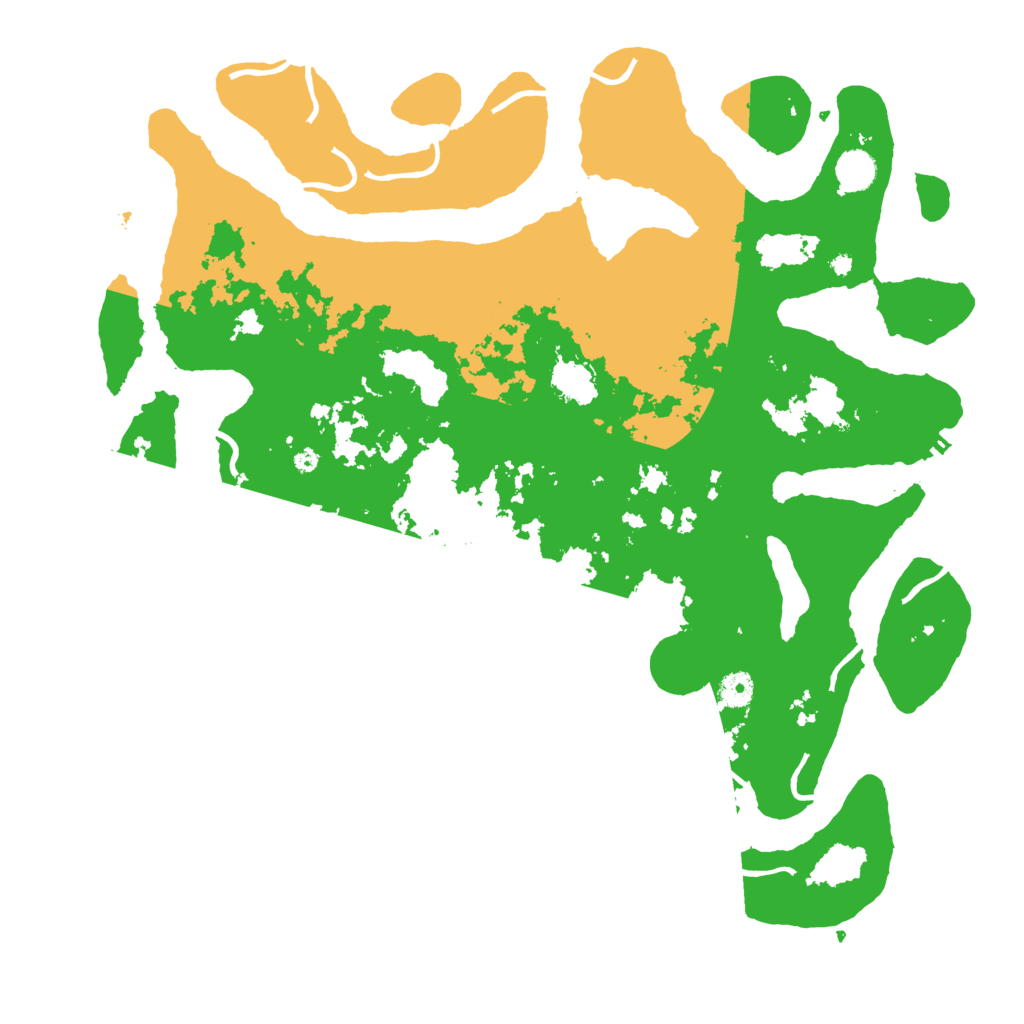 Biome Rust Map: Procedural Map, Size: 4500, Seed: 940863