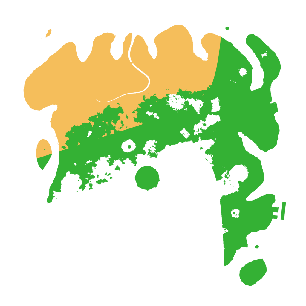 Biome Rust Map: Procedural Map, Size: 3500, Seed: 1201894171