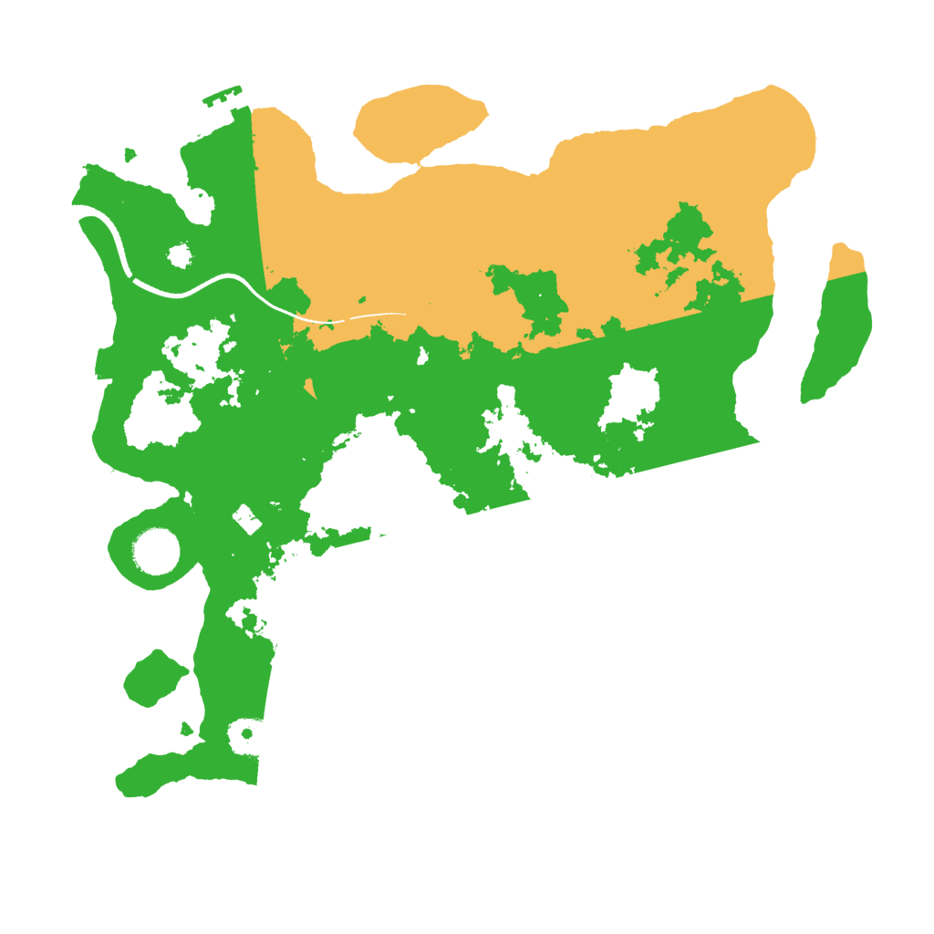 Biome Rust Map: Procedural Map, Size: 3500, Seed: 476