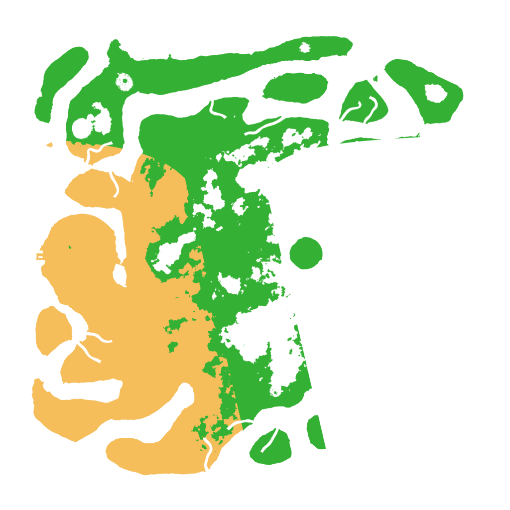 Biome Rust Map: Procedural Map, Size: 4500, Seed: 452248