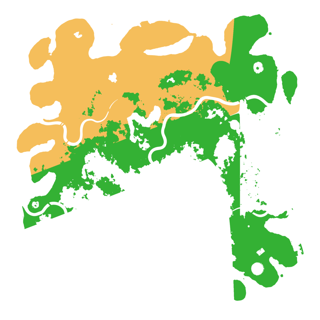 Biome Rust Map: Procedural Map, Size: 4500, Seed: 5465623