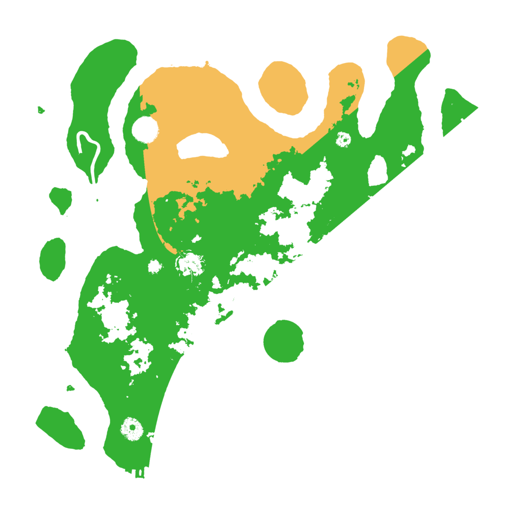 Biome Rust Map: Procedural Map, Size: 3500, Seed: 3480007