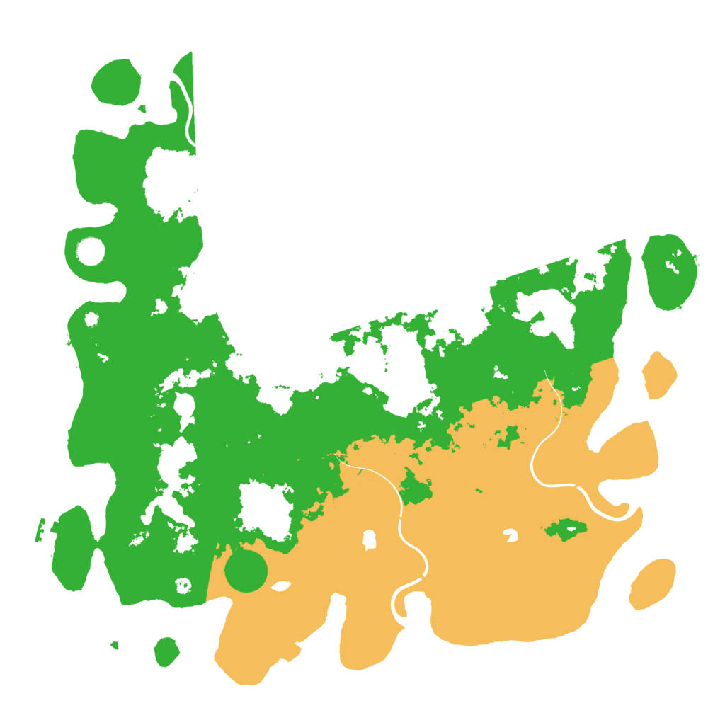 Biome Rust Map: Procedural Map, Size: 4500, Seed: 320682251