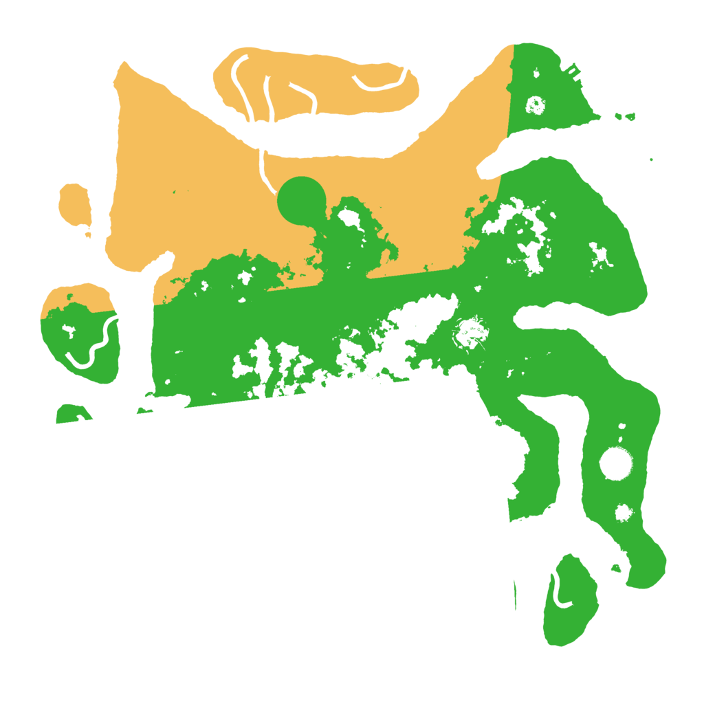 Biome Rust Map: Procedural Map, Size: 3800, Seed: 1134110614