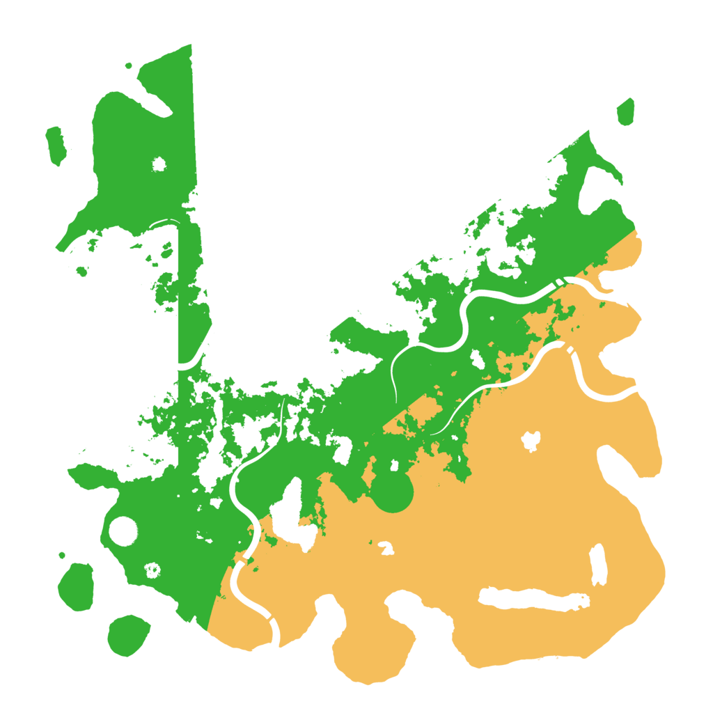 Biome Rust Map: Procedural Map, Size: 4500, Seed: 5989661