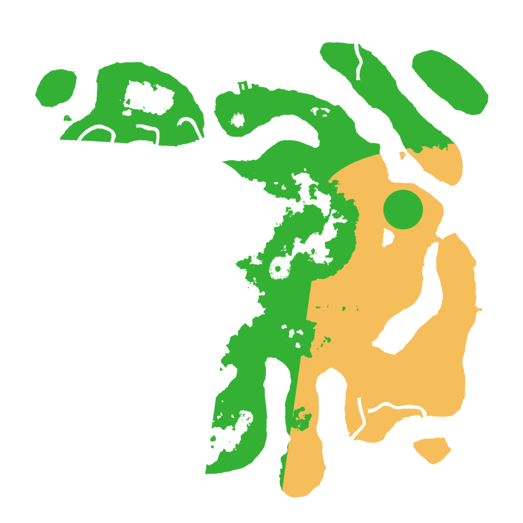 Biome Rust Map: Procedural Map, Size: 3500, Seed: 1565641