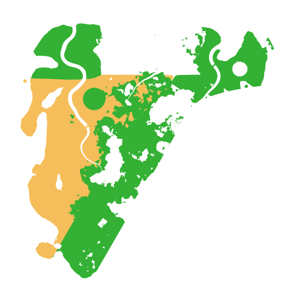 Biome Rust Map: Procedural Map, Size: 3550, Seed: 584245