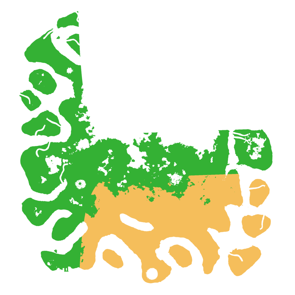 Biome Rust Map: Procedural Map, Size: 4500, Seed: 2922029